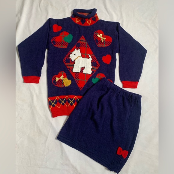 Other - Sweater and skirt knit set